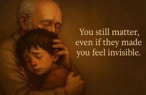 You still matter, even if they made you feel invisible.